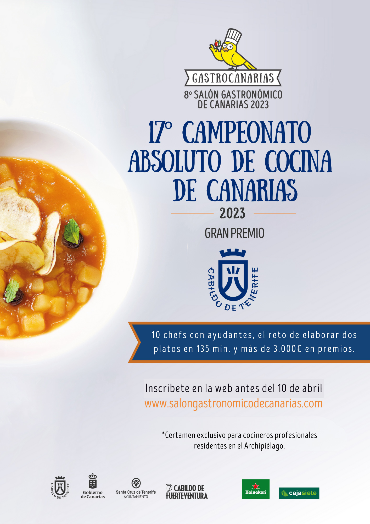 17º Campeonato Absoluto de Cocina de Canarias 2023