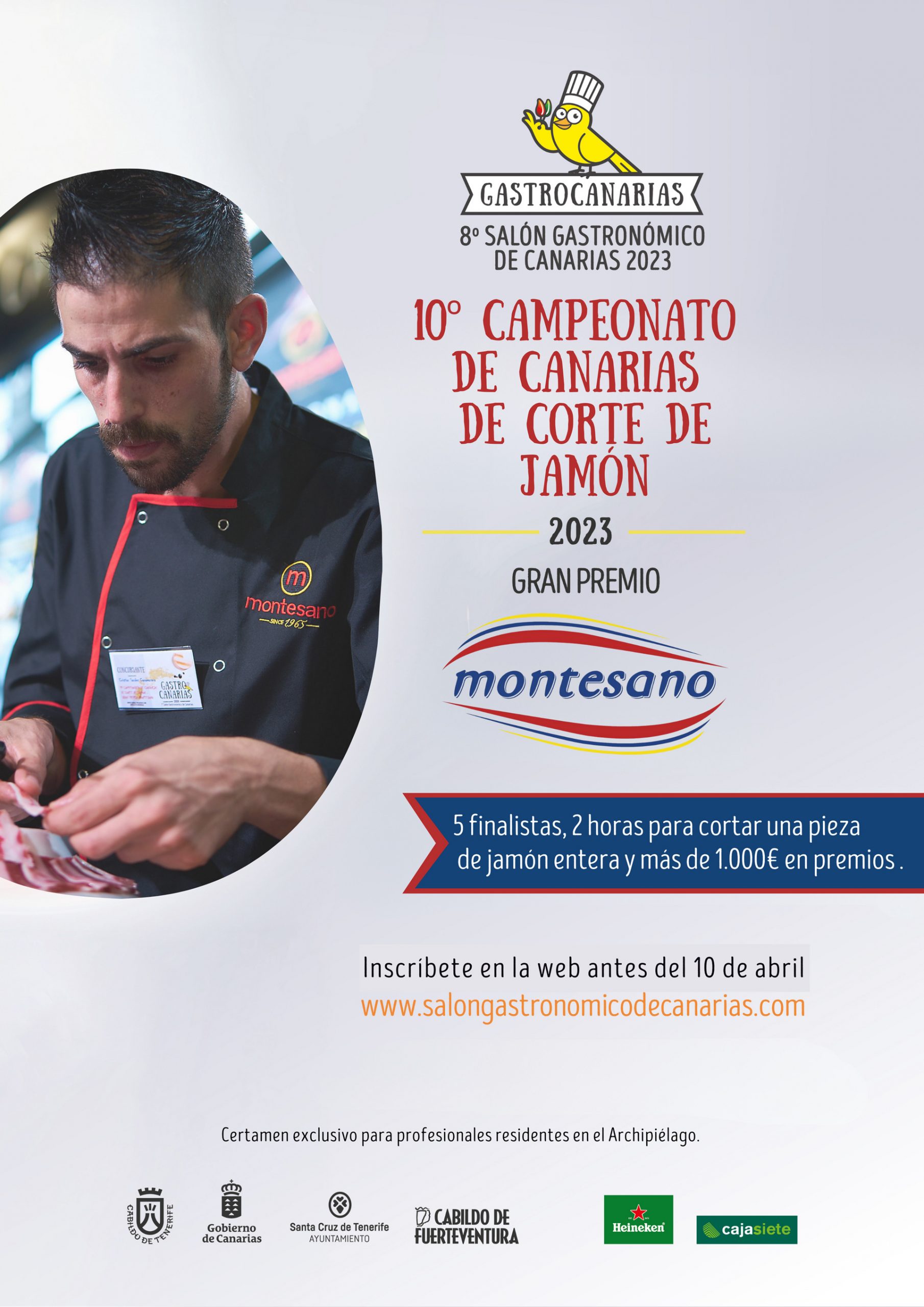 10º Campeonato de Canarias de Corte de Jamón 2023