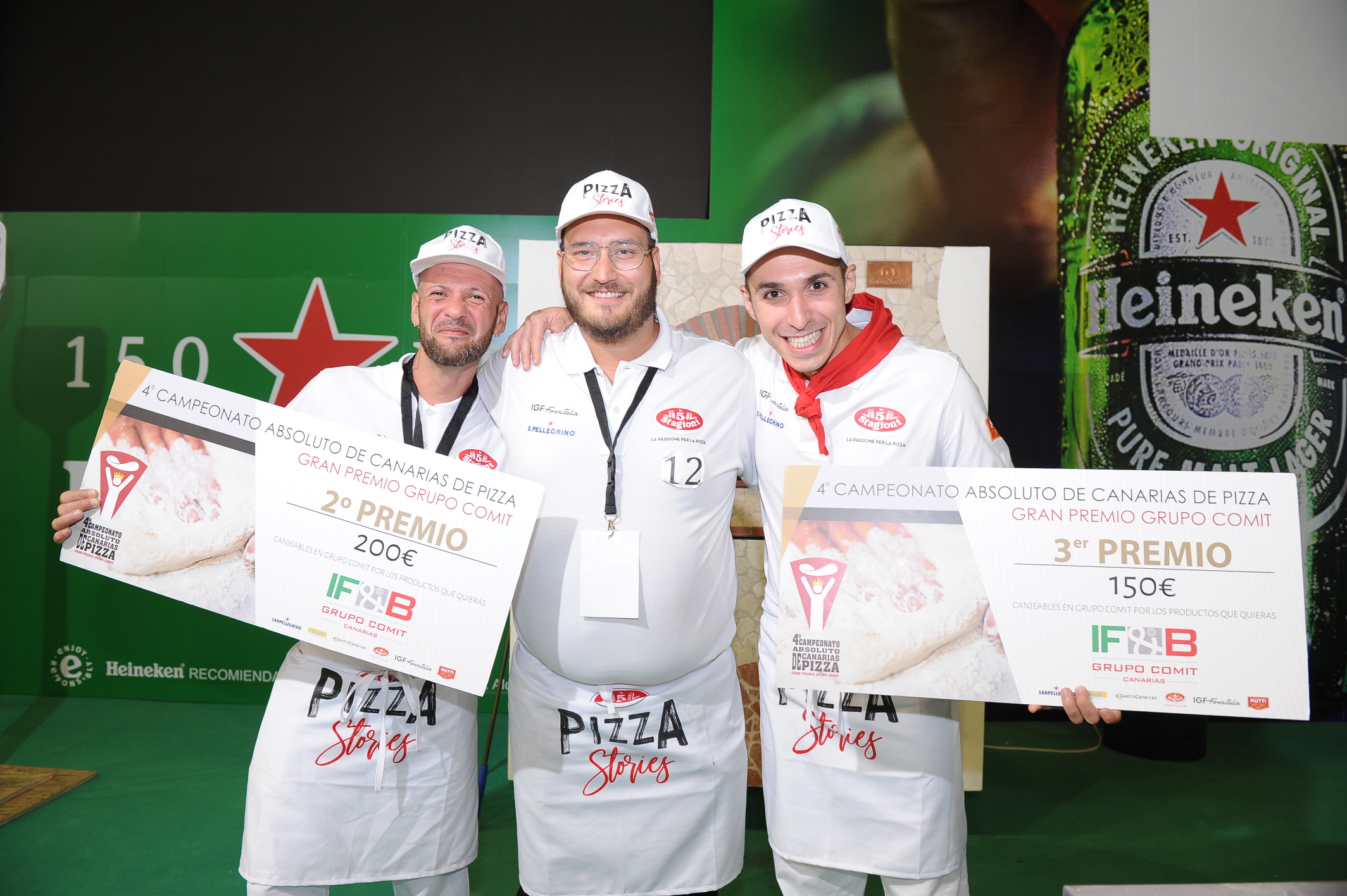 El napolitano Daniel D´Auria se convierte en el mejor pizzero de Canarias